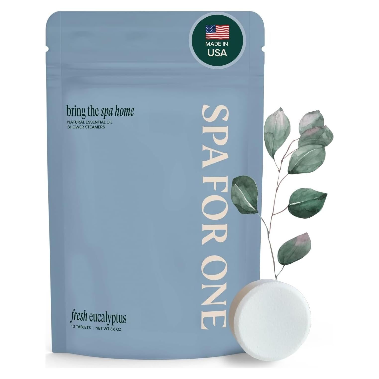 Bolsitas de Vapor de Aromaterapia Eucalipto Spa Para Uno - 10 Unidades