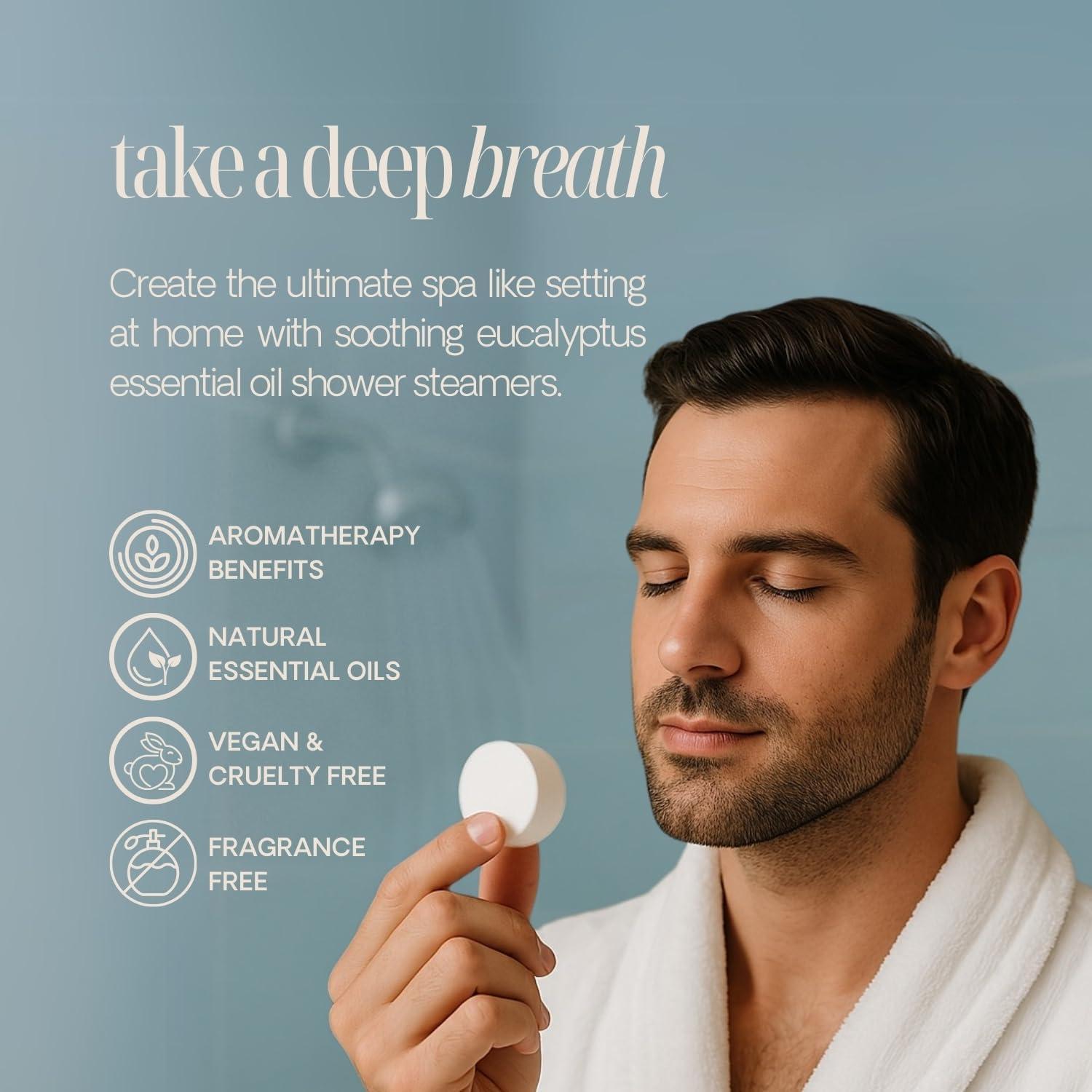 Bolsitas de Vapor de Aromaterapia Eucalipto Spa Para Uno - 10 Unidades