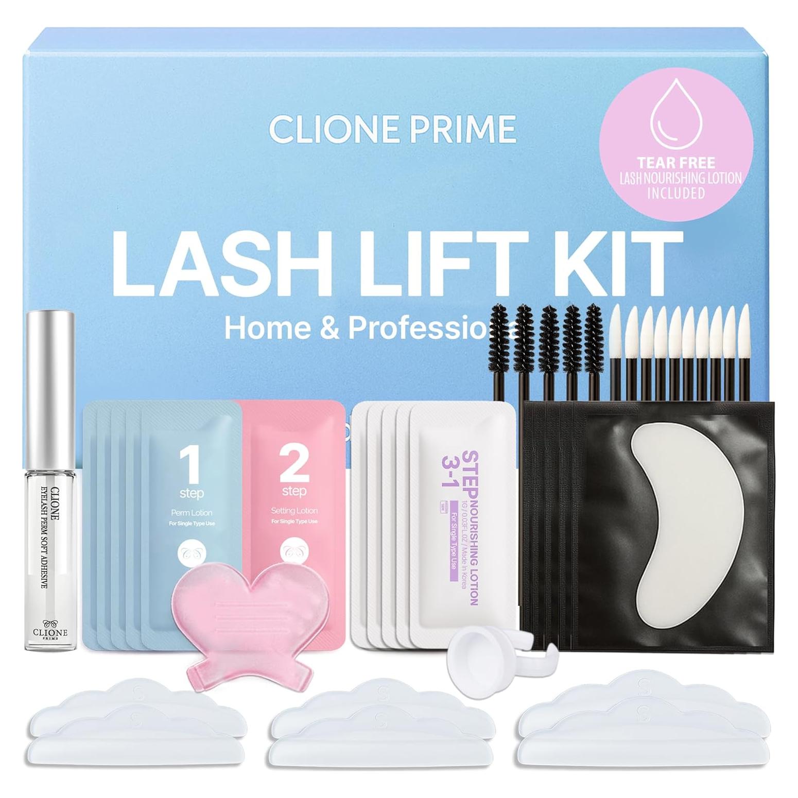 Kit de Elevación de Pestañas CLIONE PRIME - Todo en Uno 100g