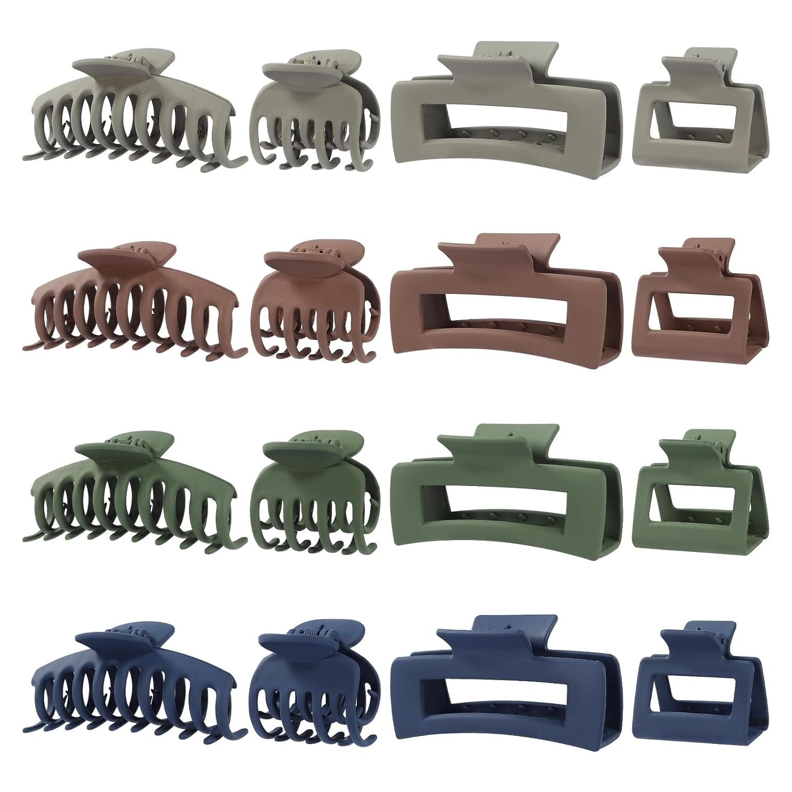 Pinzas para el cabello 16 Pcs NEW LIVE Antideslizantes