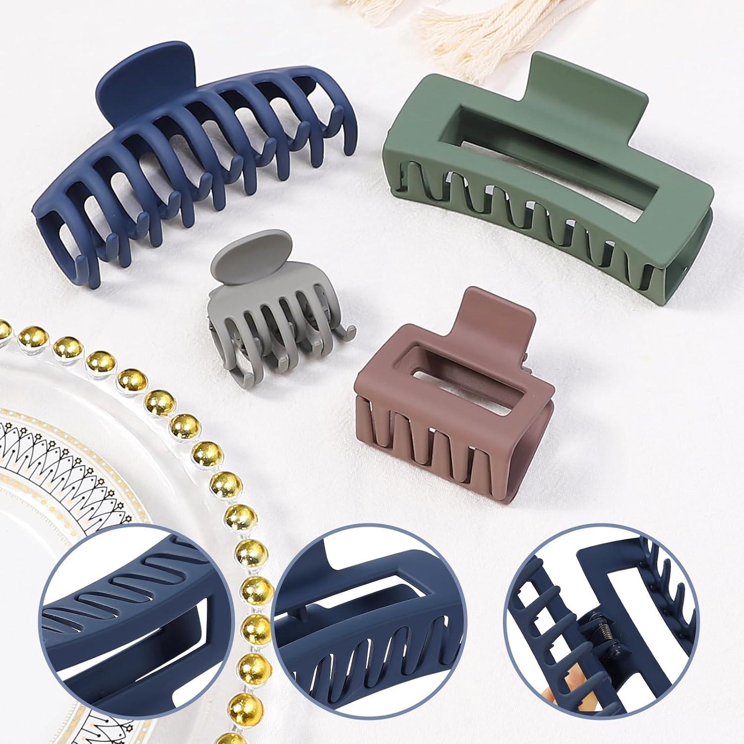 Pinzas para el cabello 16 Pcs NEW LIVE Antideslizantes