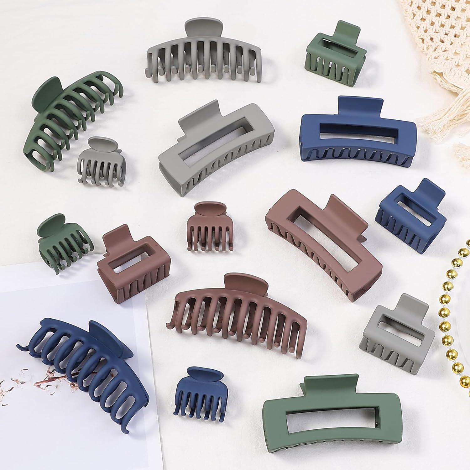 Pinzas para el cabello 16 Pcs NEW LIVE Antideslizantes