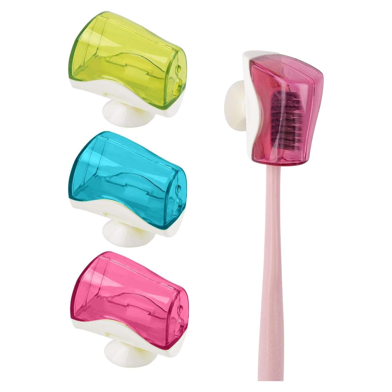 Soportes de Cepillo de Dientes con Ventosa Framendino 3 Pzas