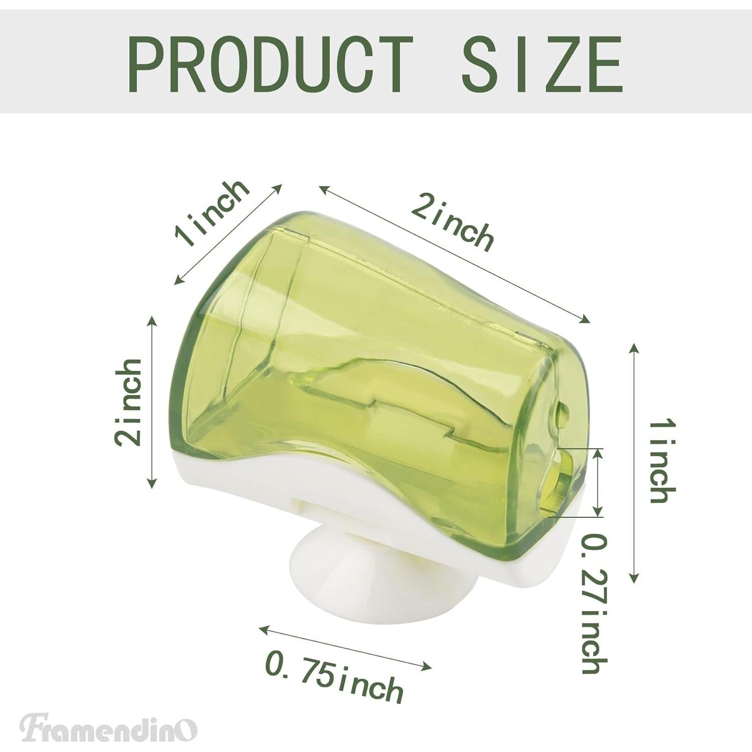 Soportes de Cepillo de Dientes con Ventosa Framendino 3 Pzas