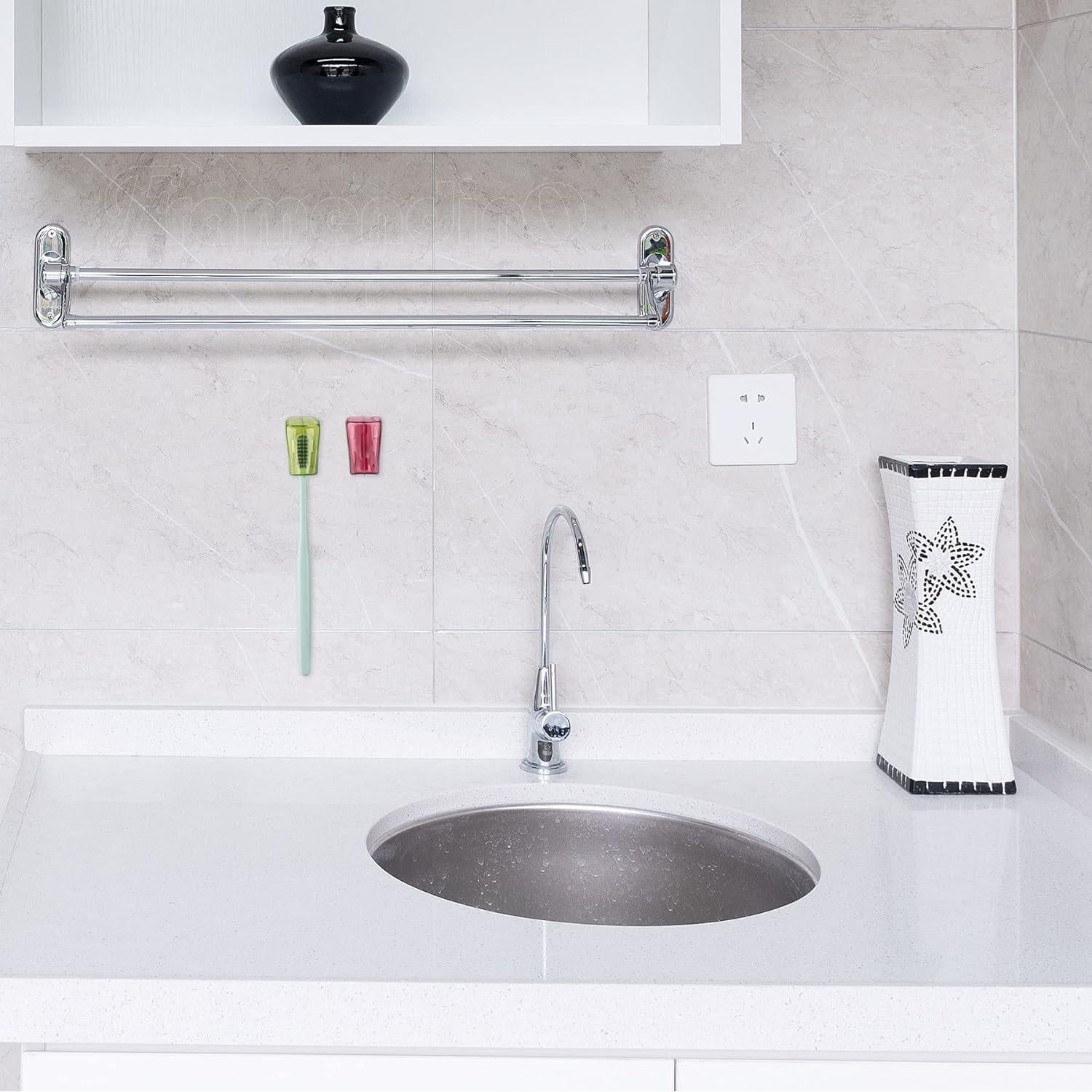 Soportes de Cepillo de Dientes con Ventosa Framendino 3 Pzas