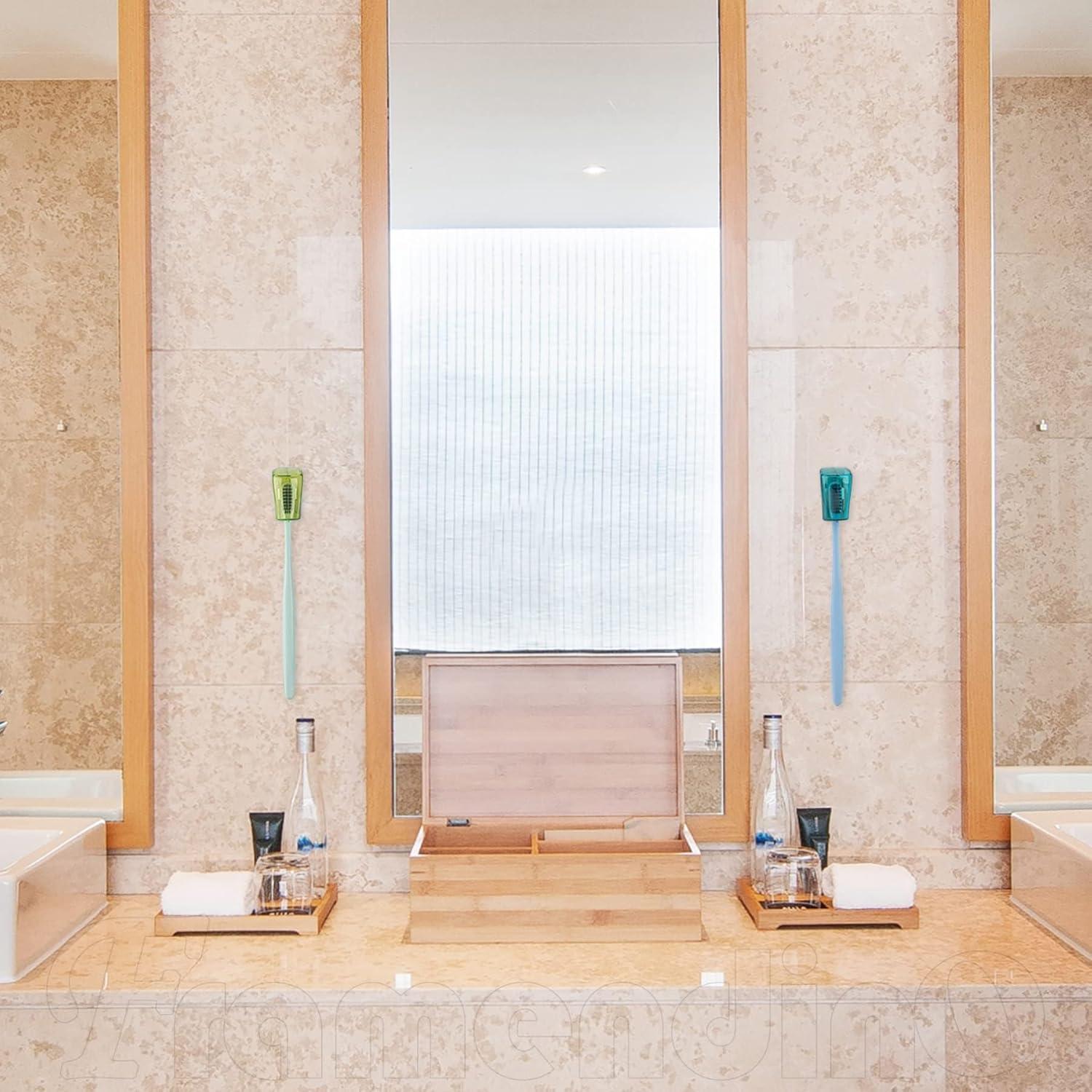 Soportes de Cepillo de Dientes con Ventosa Framendino 3 Pzas