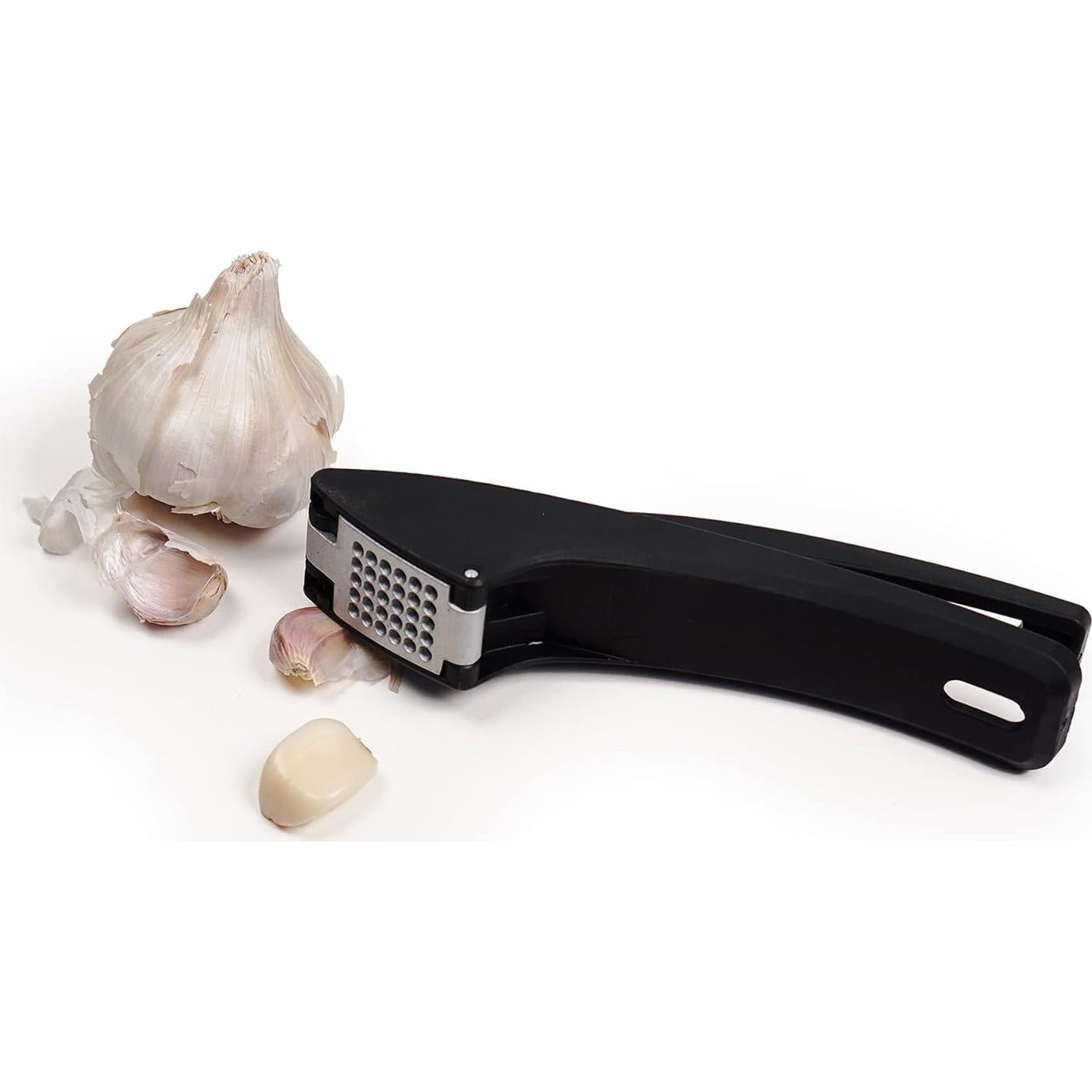 Prensa de Ajo RSVP International Apta para Lavavajillas Negro