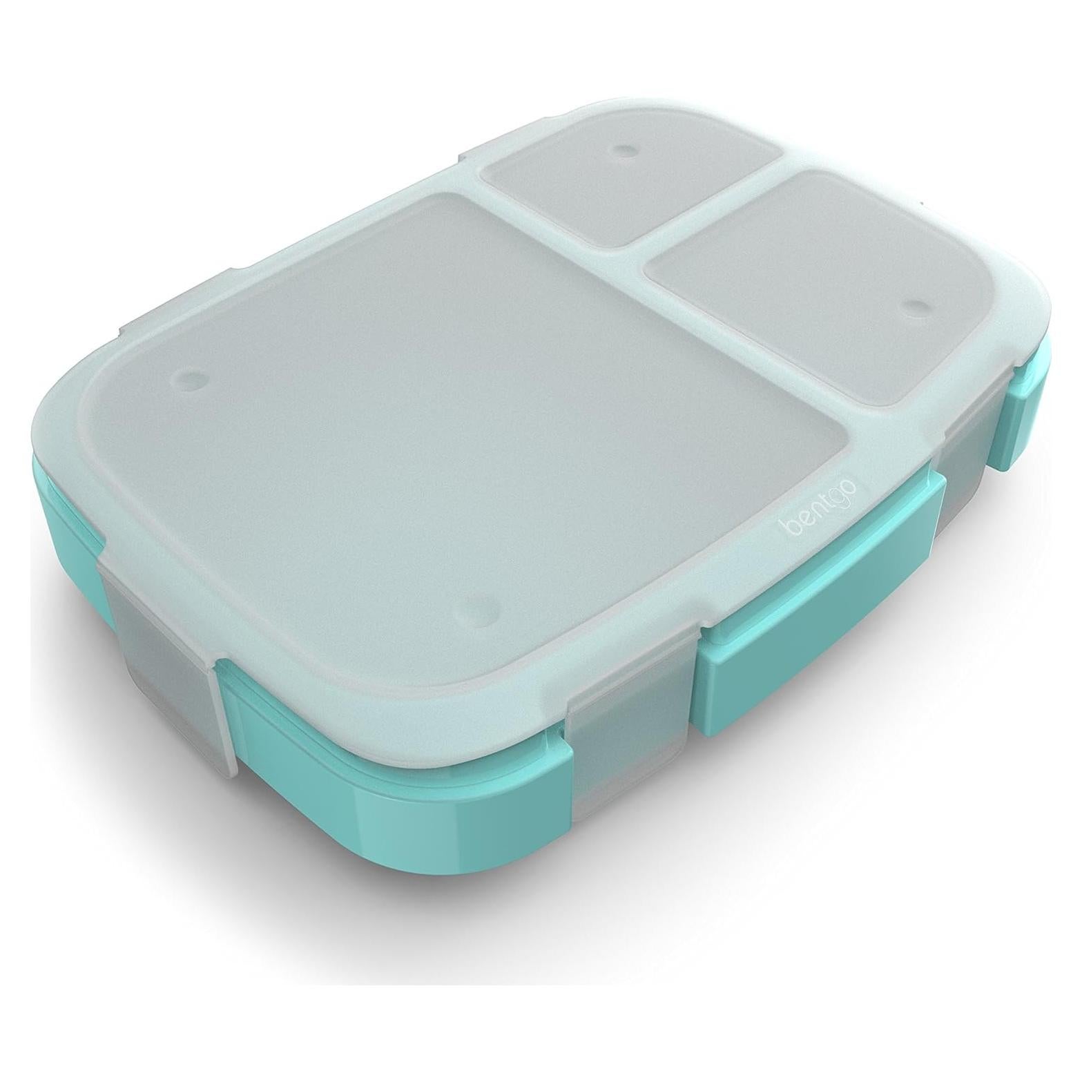 Bandeja de Comidas Bentgo Fresh Aqua - 4 Compartimentos, Libre de BPA