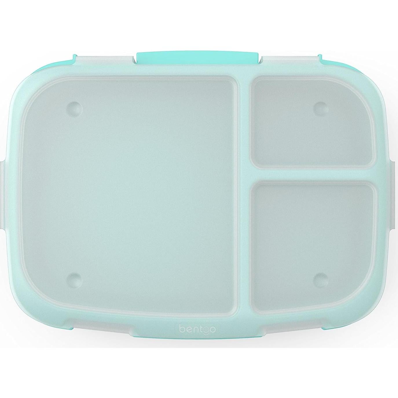 Bandeja de Comidas Bentgo Fresh Aqua - 4 Compartimentos, Libre de BPA