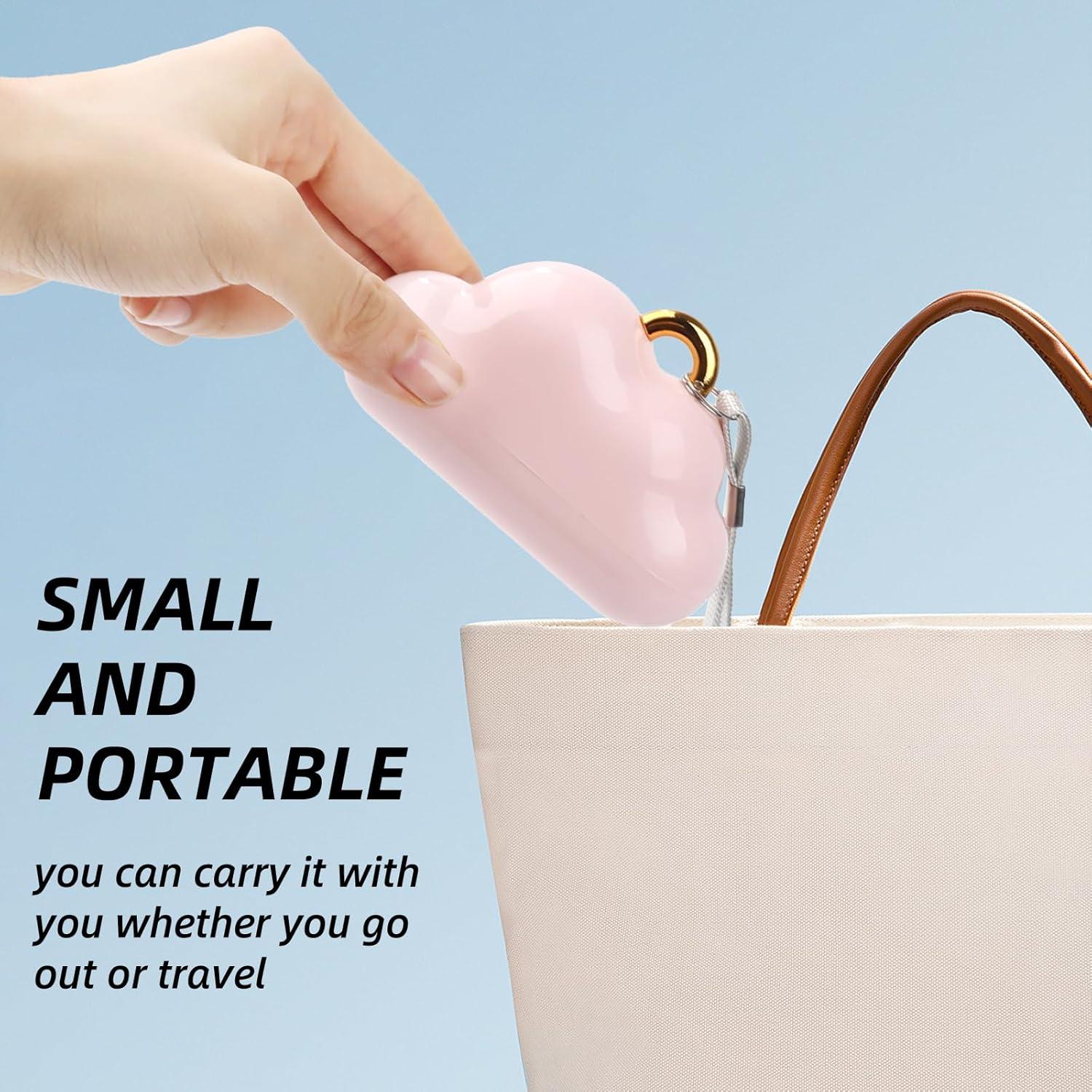 Rodillo de Pelusa Mini Nube Rosa Sopoloray Reutilizable 76g