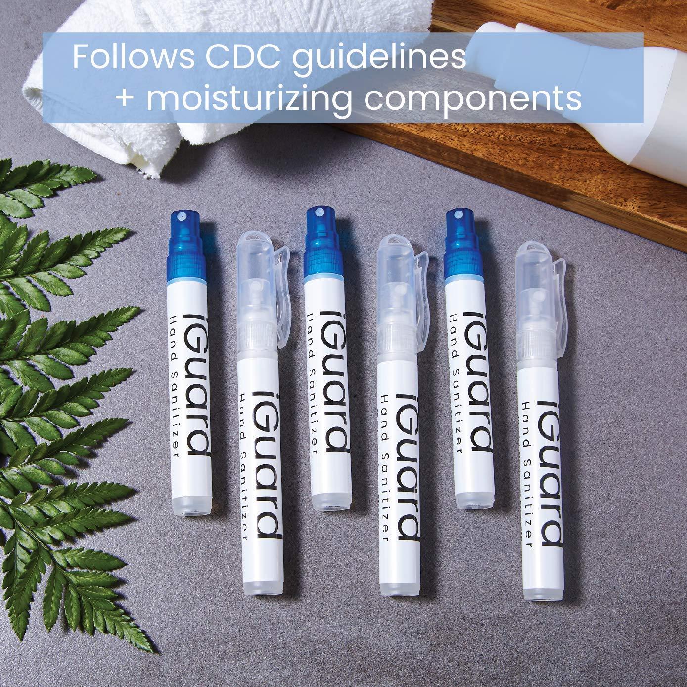 Desinfectante de manos iGuard 60ml - Cítricos Naranjas - Paquete de 6