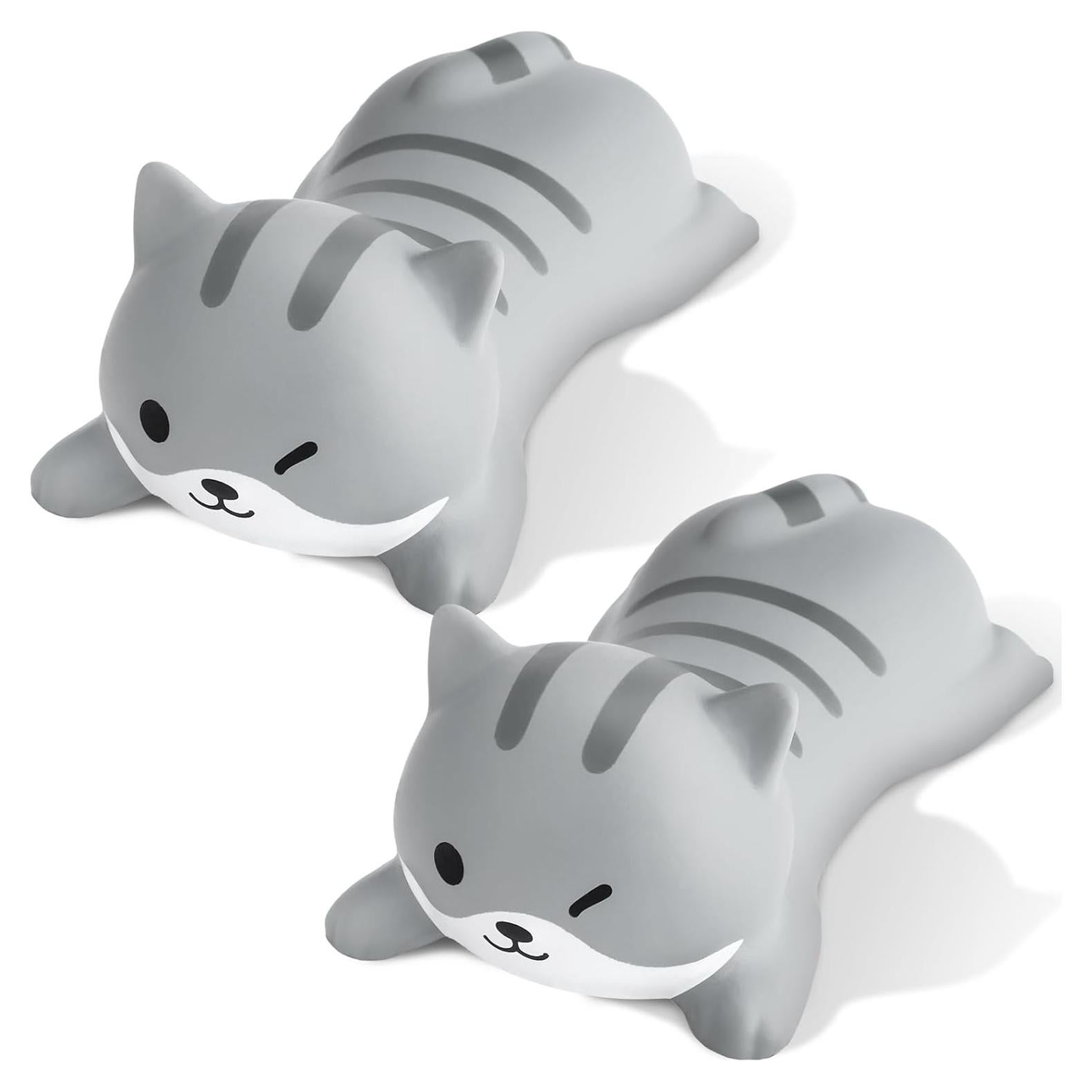 Soporte de Muñeca Ergonómico Kanayu para Ratón Gato 2 Pcs