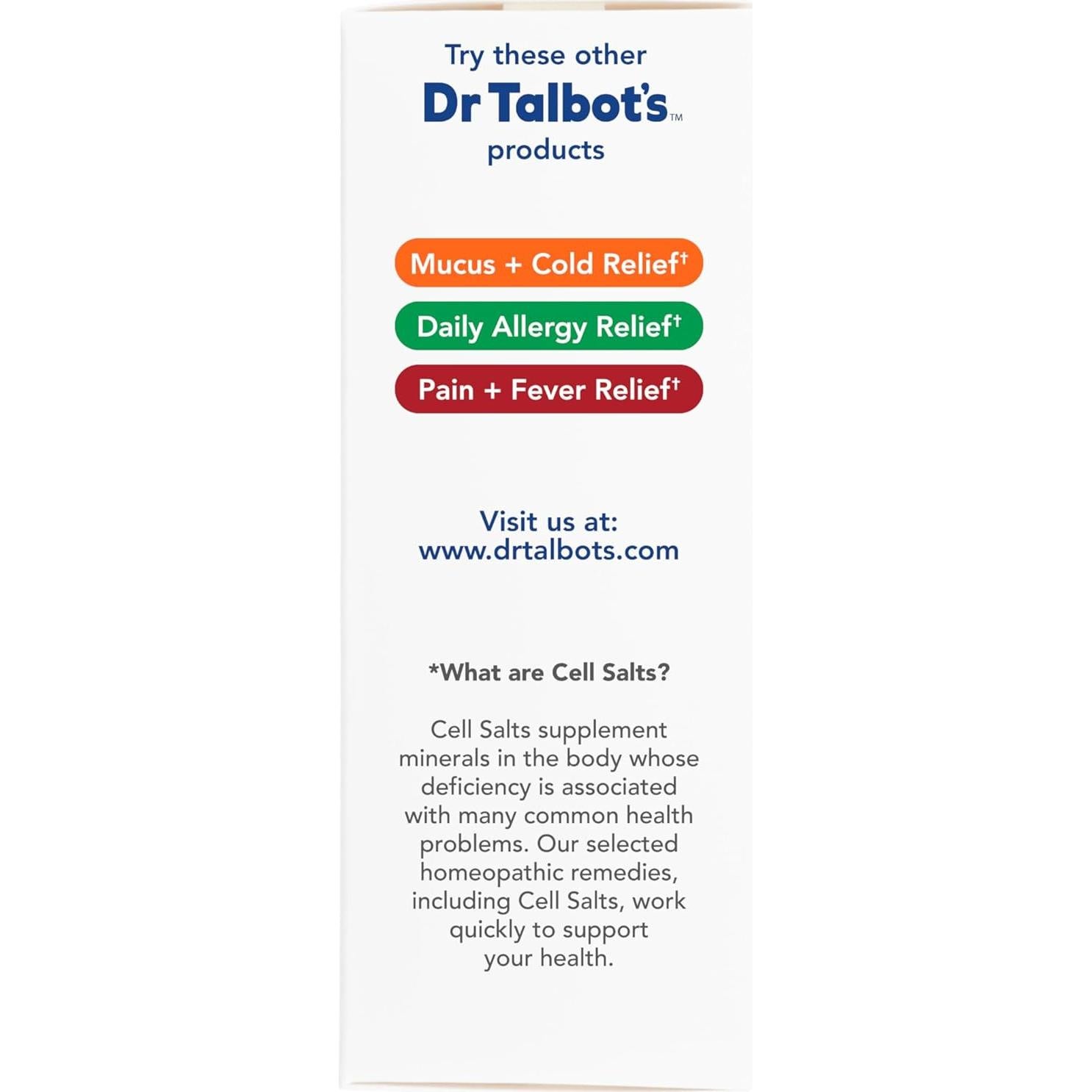 Alivio de la Tos para Niños Dr. Talbot 118 ml Sabor Natural