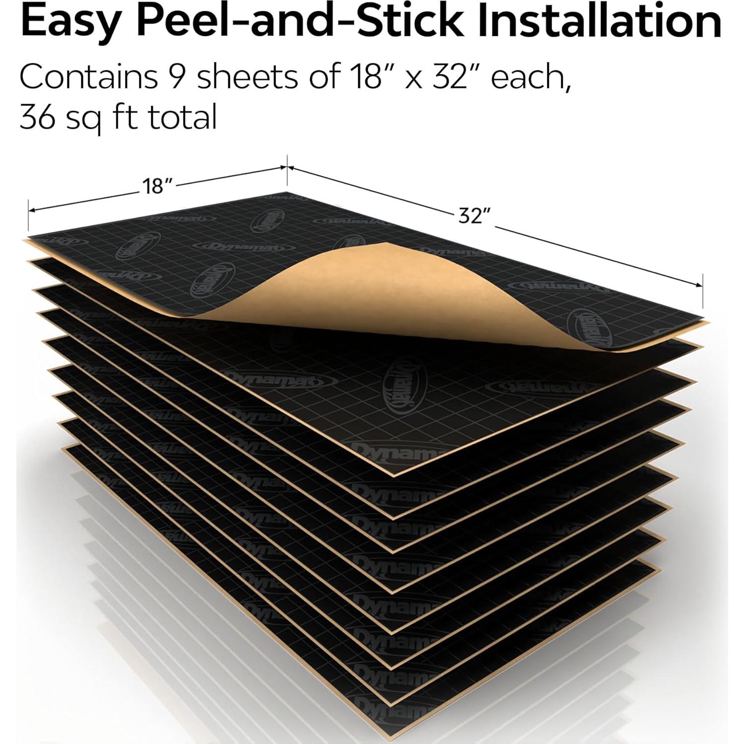 Dynamat Xtreme Aislamiento Acústico Automotriz 3.34 m²