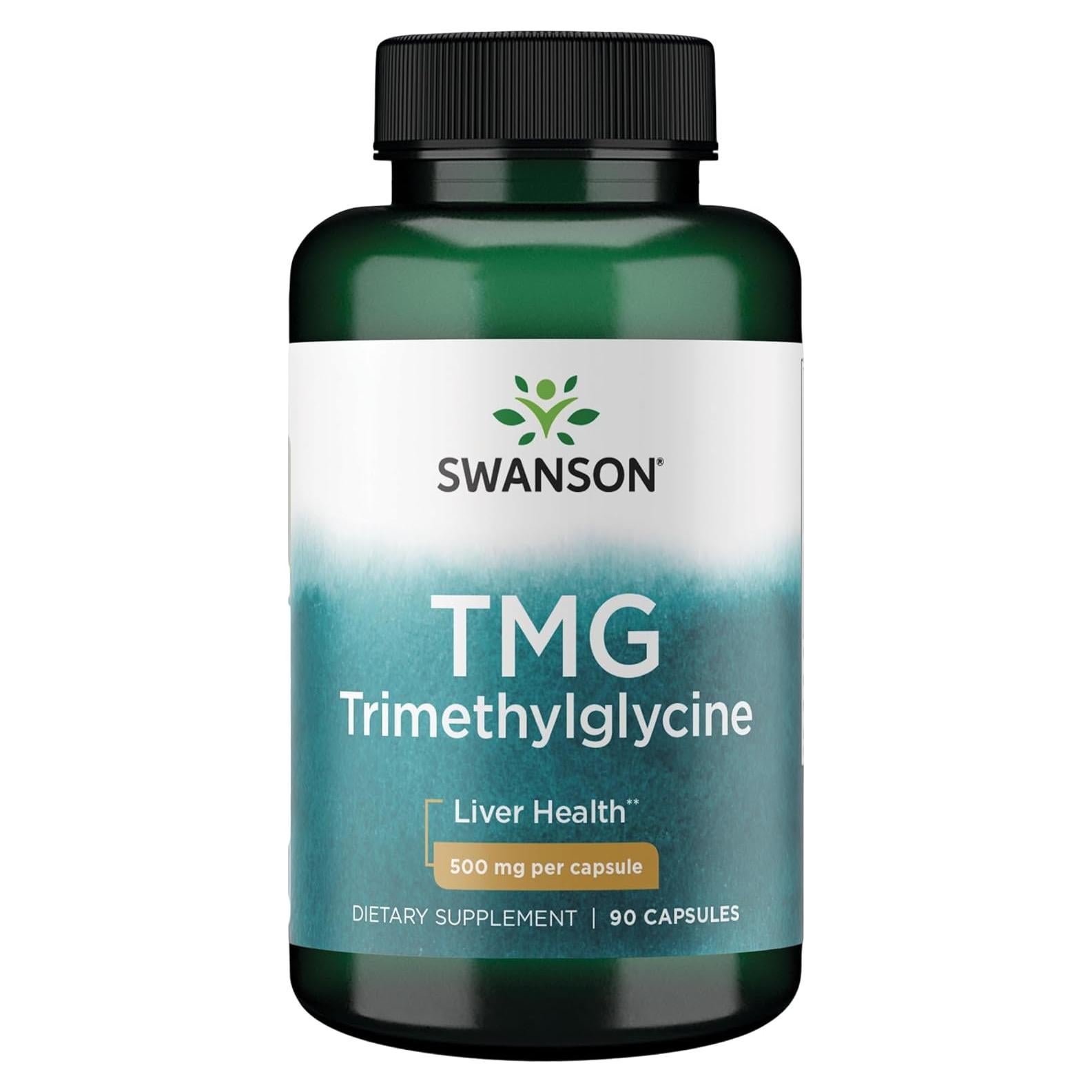 Suplemento de Aminoácidos Swanson TMG 90 Cápsulas 500mg