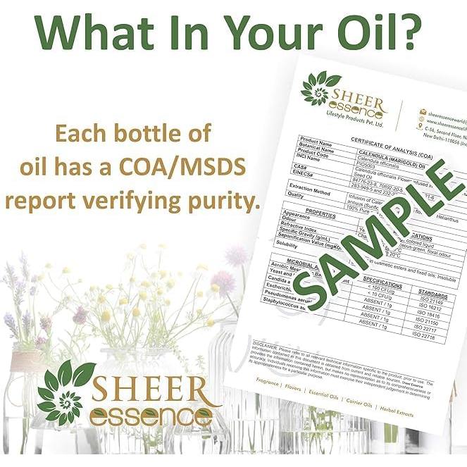 Aceite Esencial de Arnica 100% Puro Sheer Essence 4.73 ml