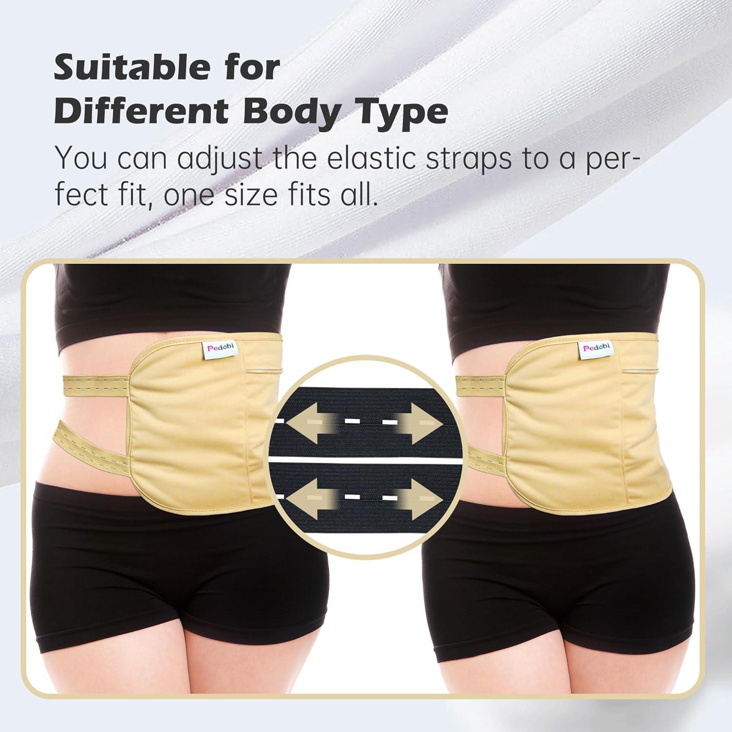 Compresa de Aceite de Ricino Pedobi - Algodón Orgánico Reutilizable