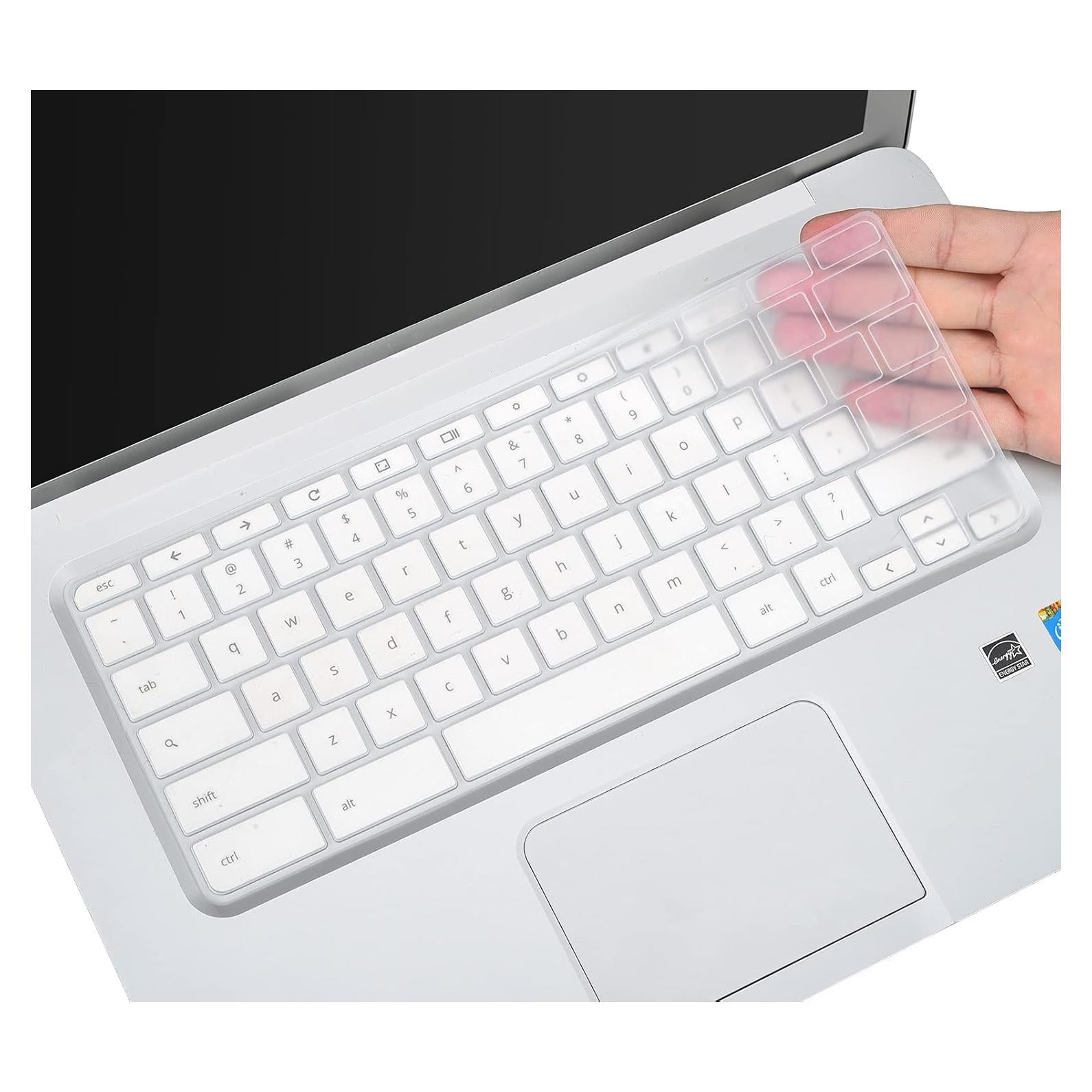 Cubierta de Teclado CaseBuy para HP Chromebook 14" Transparente