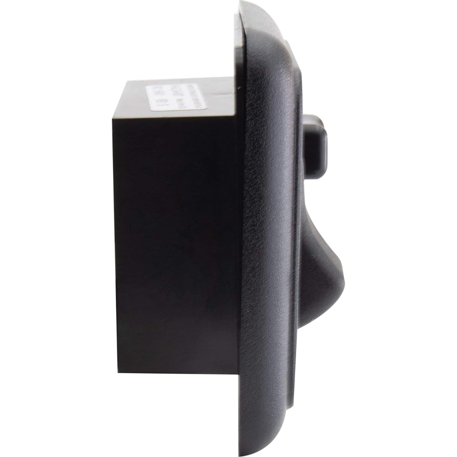 Interruptor Regulador 12V DC Deslizador Grande Negro - RV, Barcos