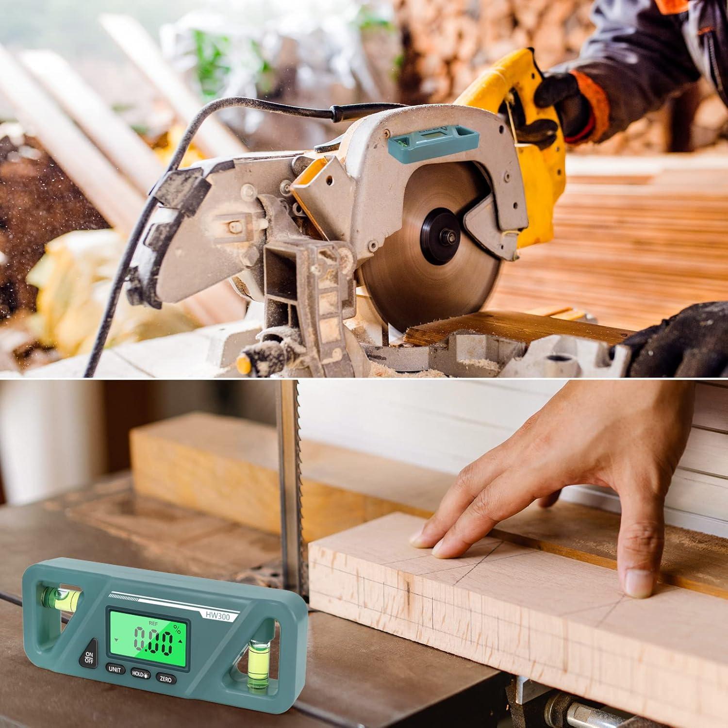 Nivel Digital Magnético Rehomy 4x90° Inclinómetro 14.48 cm