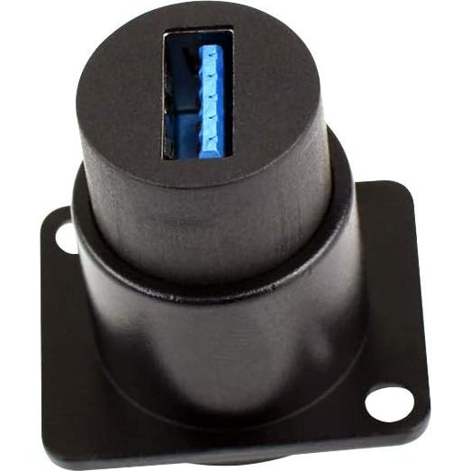 Conector Passthrough USB 3.0 Toronce Tipo D para Panel