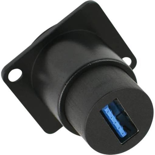 Conector Passthrough USB 3.0 Toronce Tipo D para Panel