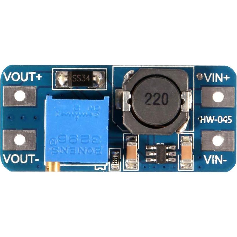 Módulo Regulador de Voltaje DC-DC MT3608 - 10 Pcs, 2A, 5V-28V