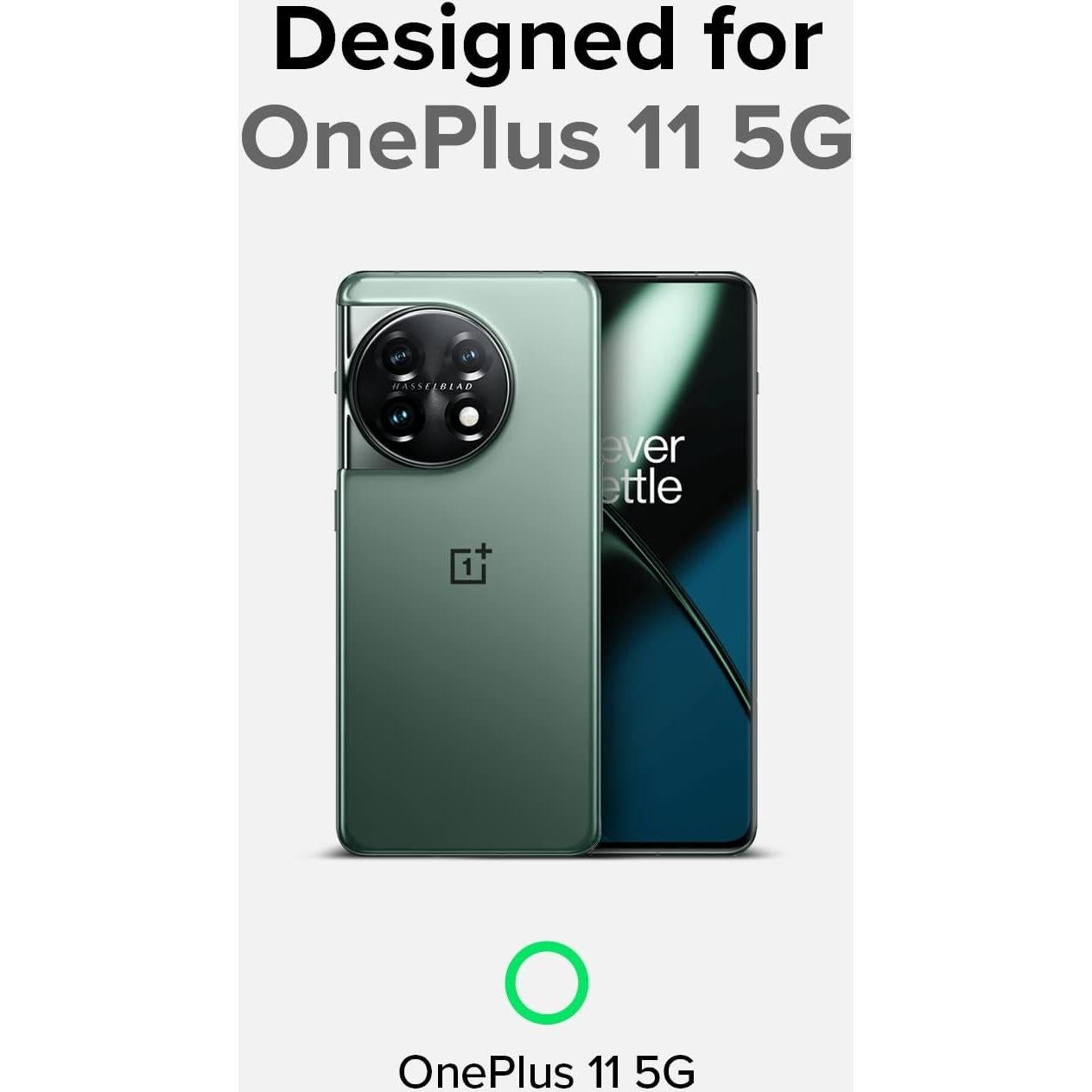 Funda Ringke Fusion-X para OnePlus 11 5G - Transparente y Negra