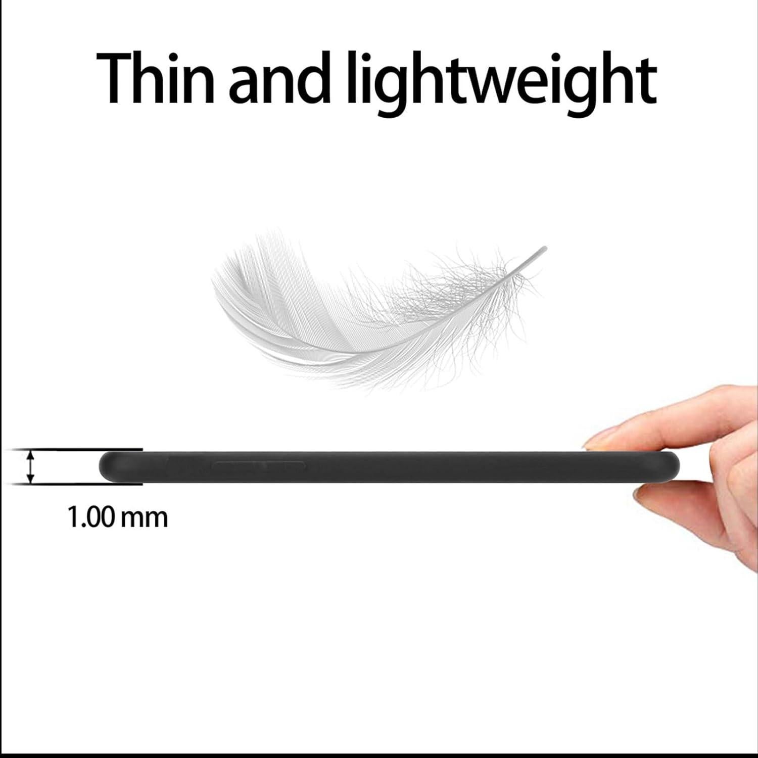 Funda de Silicona Suave Negra para TCL 40 XL - Protección Completa