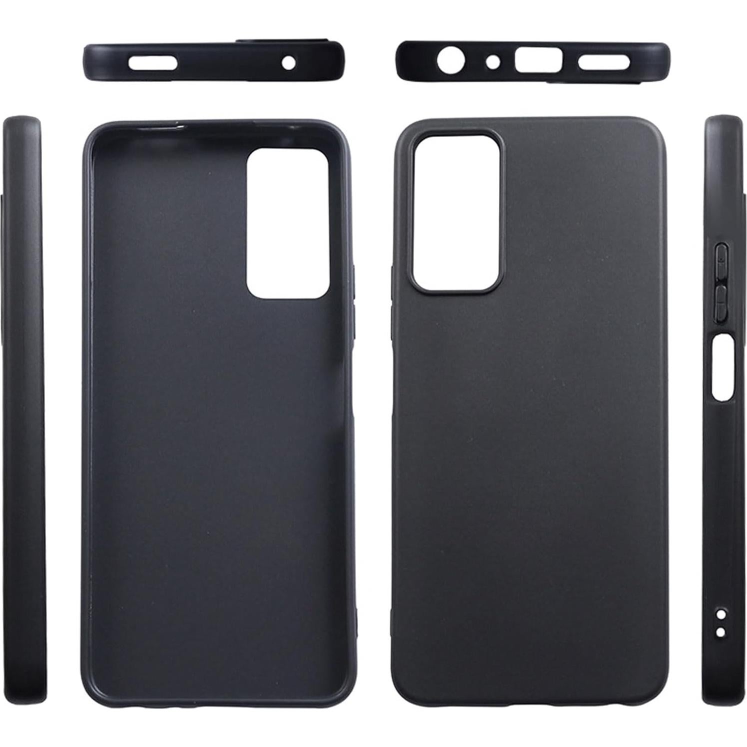 Funda de Silicona Suave Negra para TCL 40 XL - Protección Completa