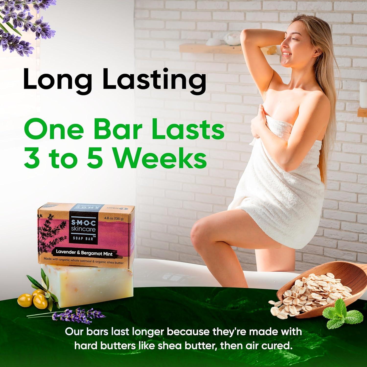 Jabón Orgánico Maximum de Lavanda y Menta 100g - Hidratante