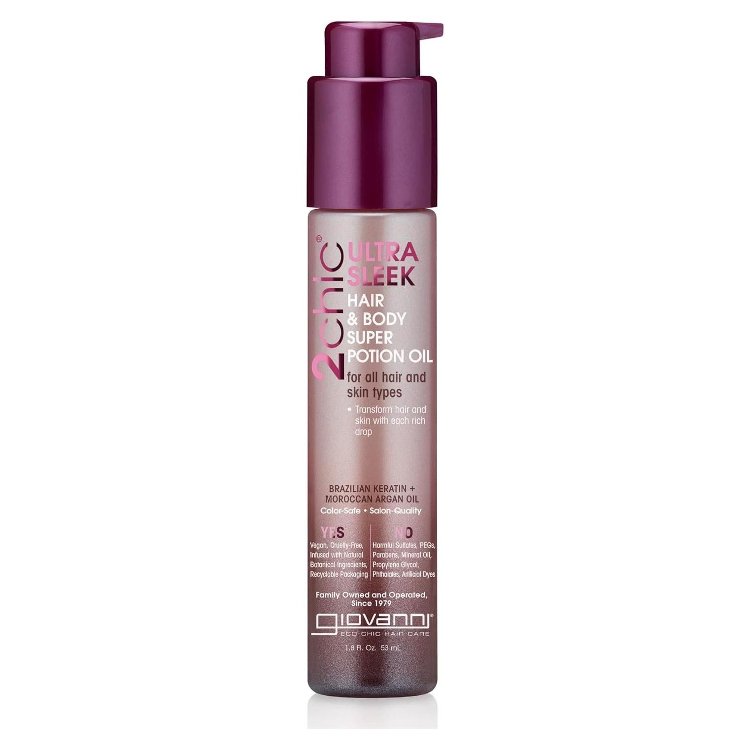 Suero para el Cabello GIOVANNI 2chic Ultra-Liso 53.24 ml
