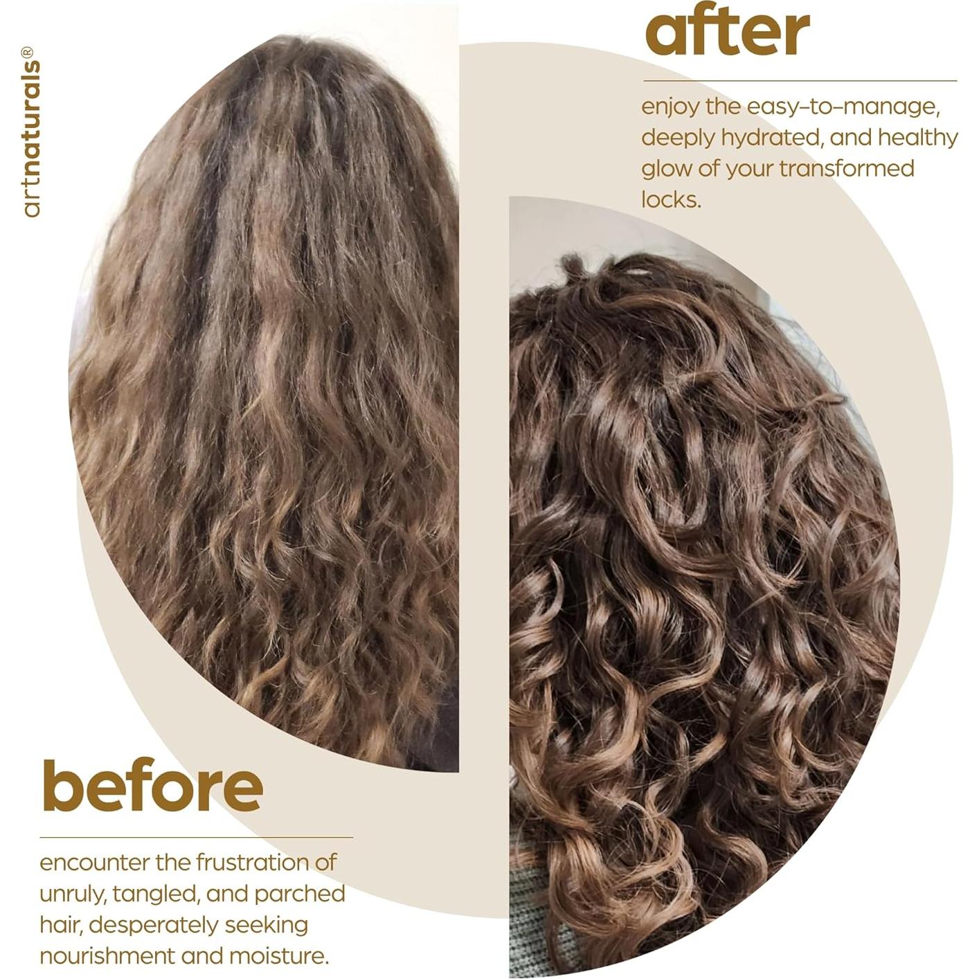 Acondicionador sin enjuague ArtNaturals 355 ml - Aceite de Argán