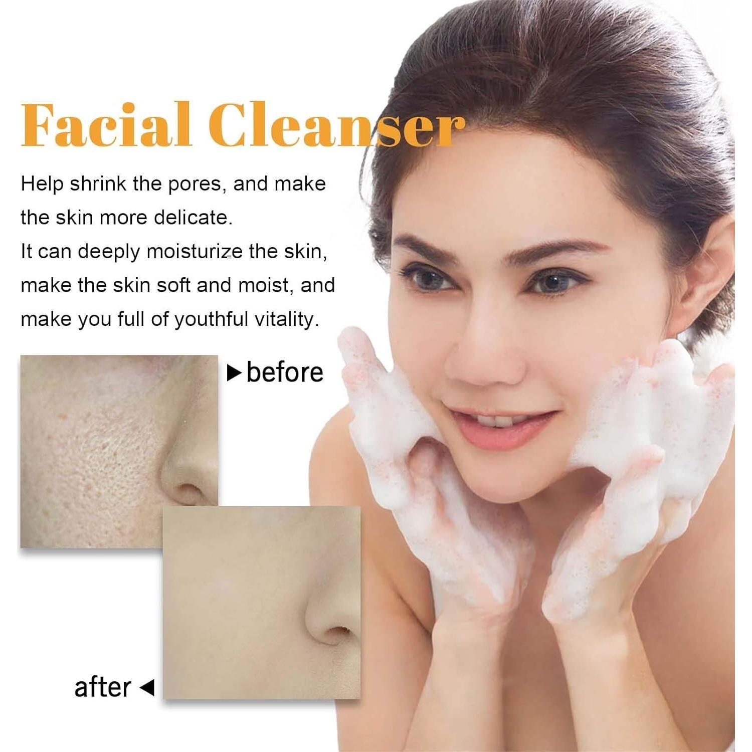 Limpiador Facial de Cúrcuma Yaper con Cepillo 95g