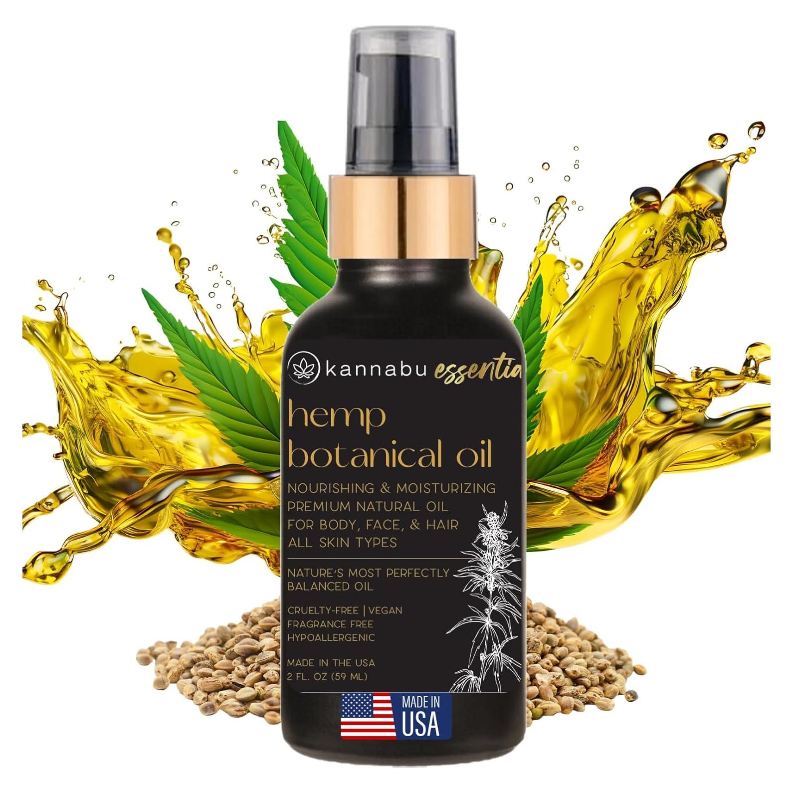 Aceite Botánico de Cáñamo Essentia Kannabu 59.15 ml Vegano