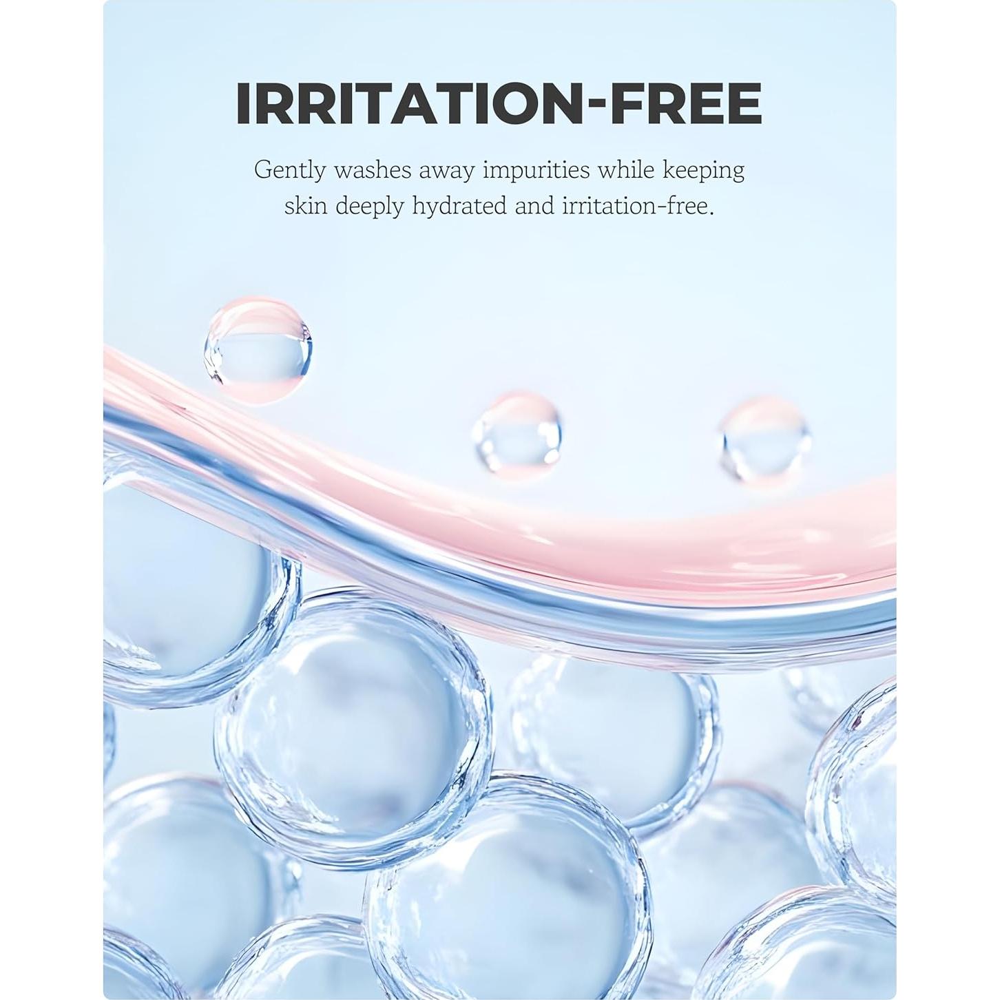 Espuma Limpiadora Facial Heeda 150 ml - Carbón Activado y Ácido Hialurónico