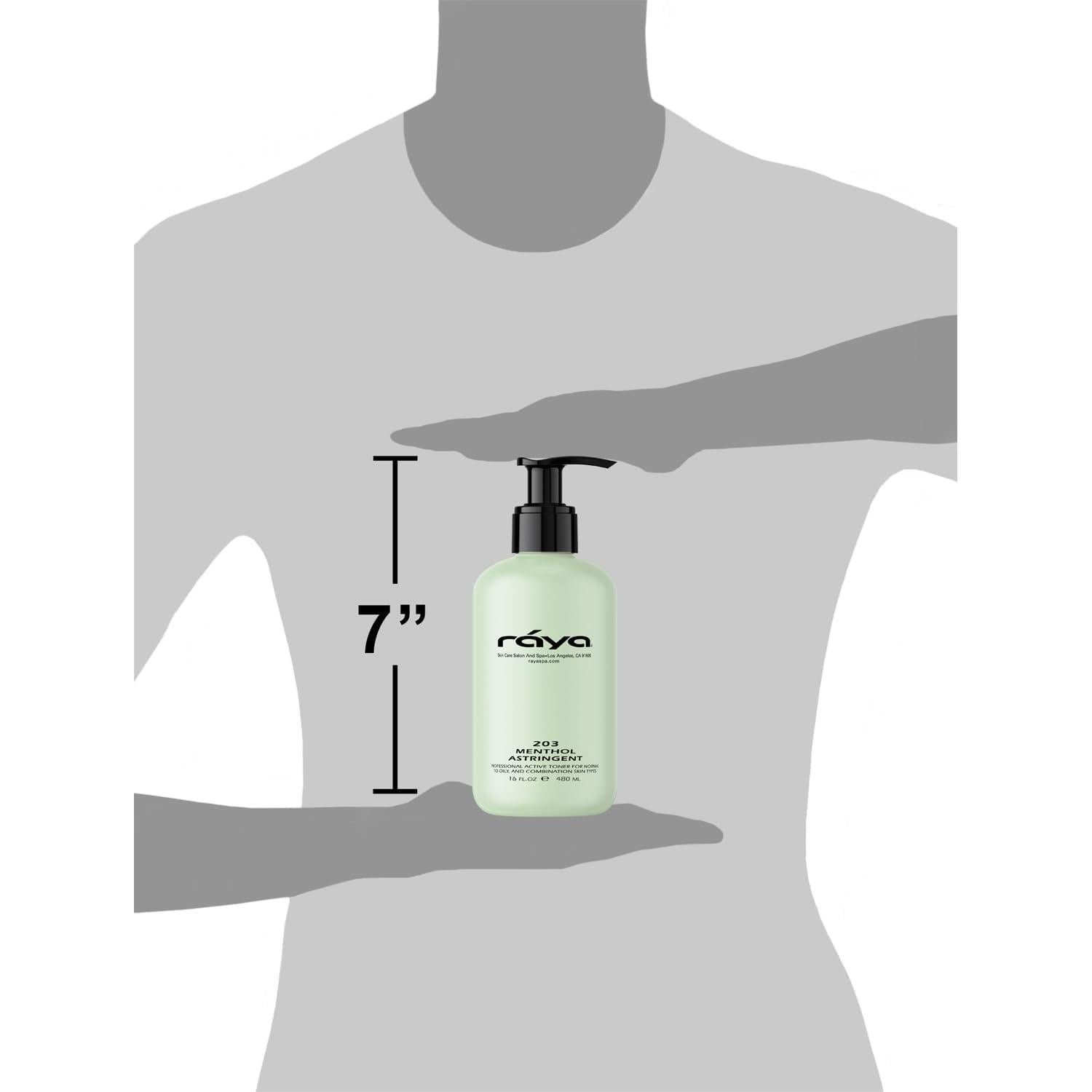 Astringente Facial RAYA de Mentol 473 ml - Piel Mixta y Grasa