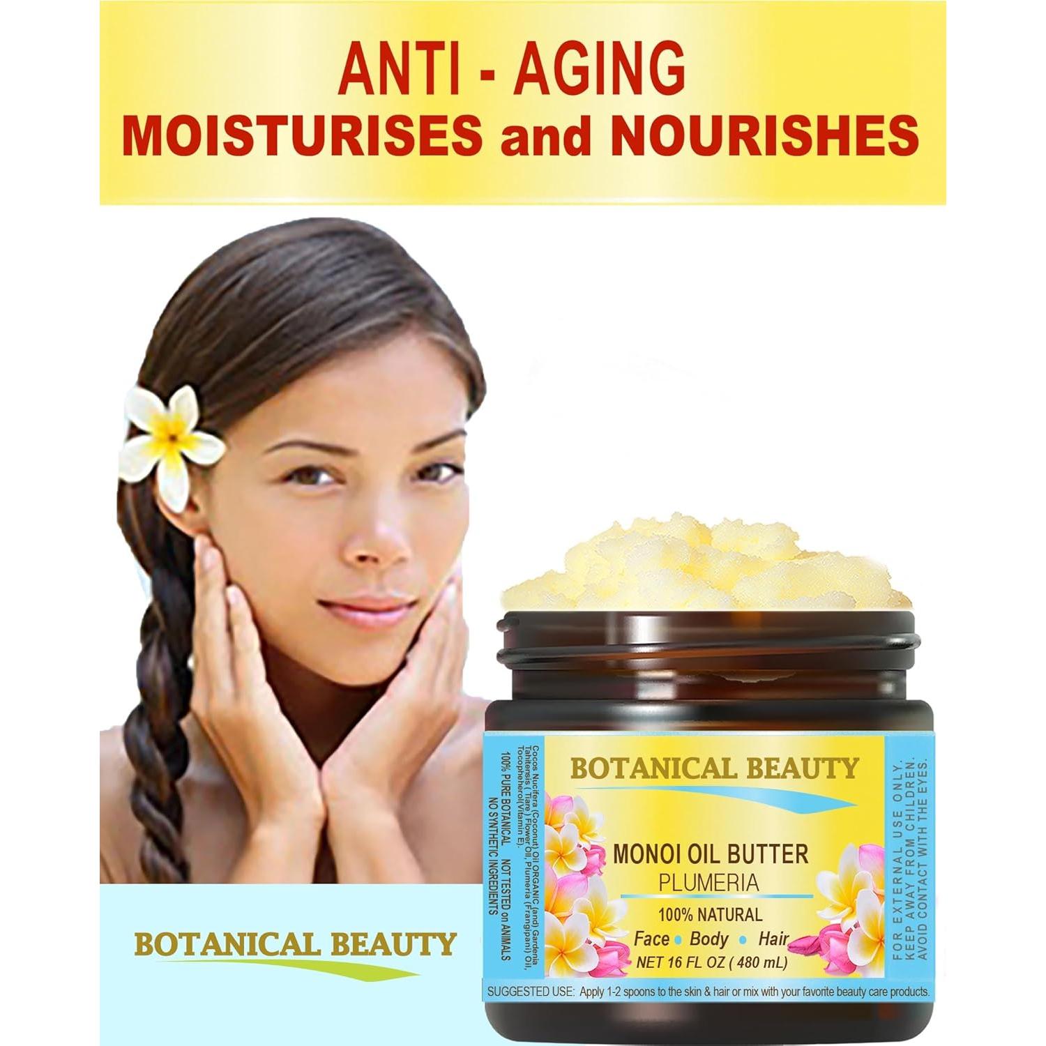 Mantequilla de Aceite Monoi Plumeria Virgen 118 ml - Natural Cruda