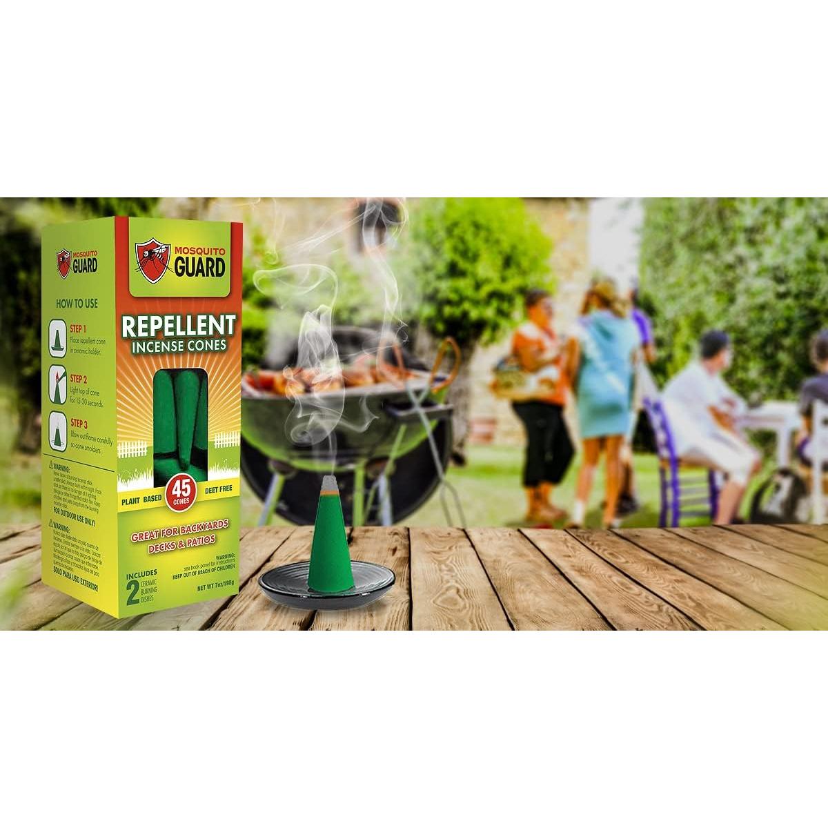 Conos de Incienso Repelente Mosquitos Mosquito Guard 45pcs