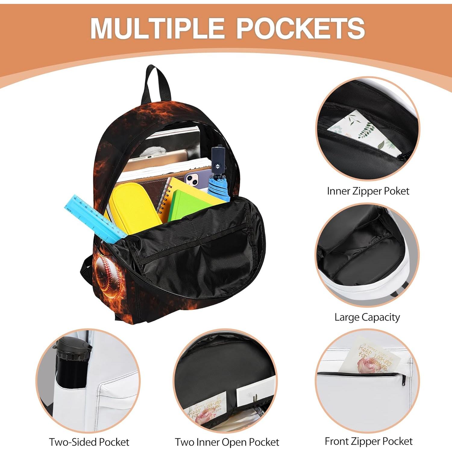 Mochila 3 Piezas Ansteade para Niños 17" con Lonchera