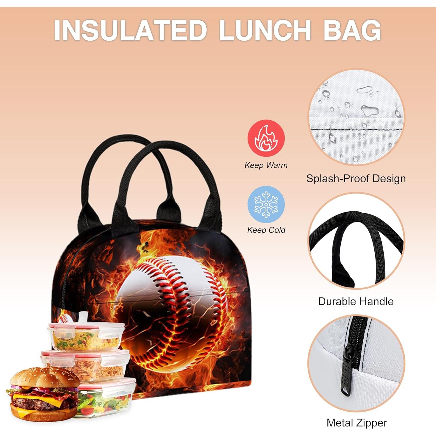 Mochila 3 Piezas Ansteade para Niños 17" con Lonchera