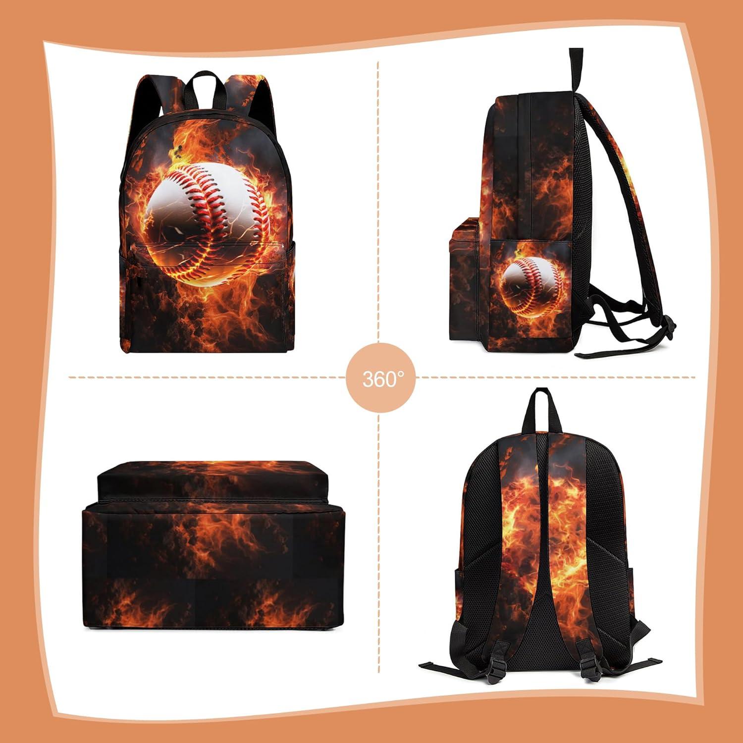 Mochila 3 Piezas Ansteade para Niños 17" con Lonchera