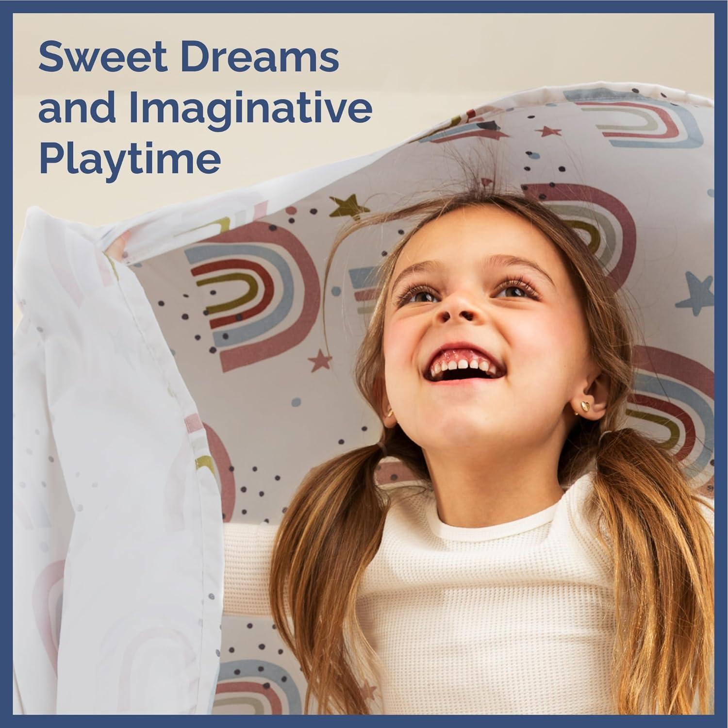 Juego de Sábanas Twin CGK Unlimited Arcoíris 3 Piezas