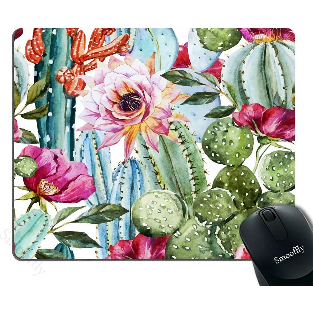 Alfombrilla de Ratón Gaming Smooffly Cactus 240x200mm