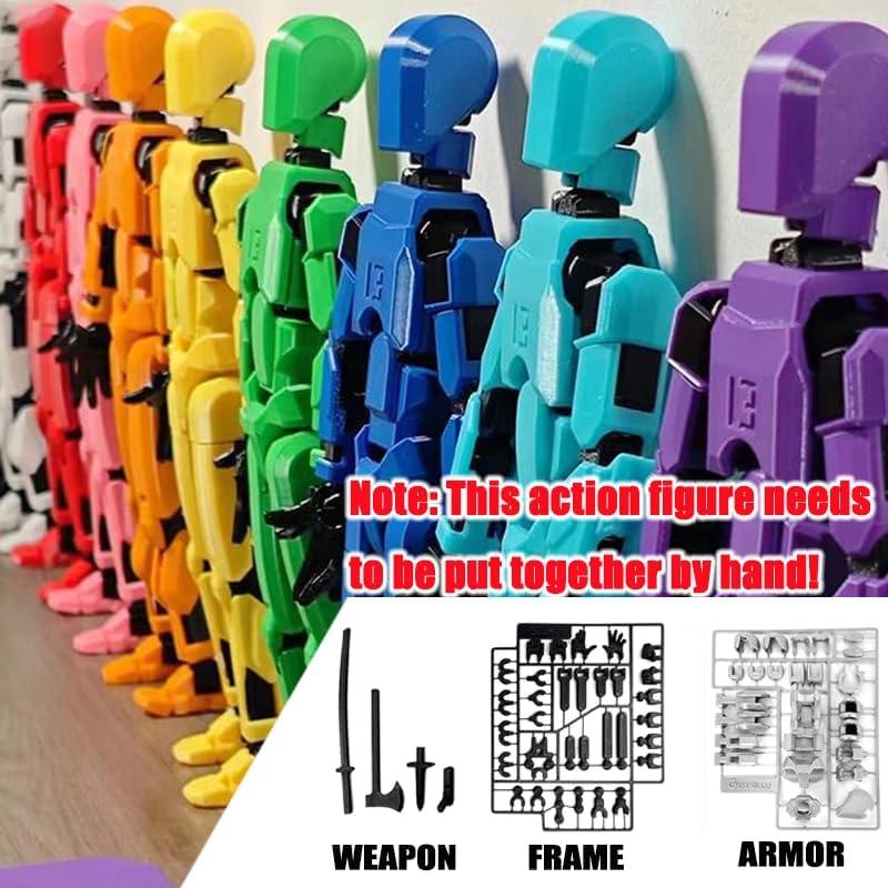 Figura de Acción Robot Titan 13 5pcs Juguete 3D Movible