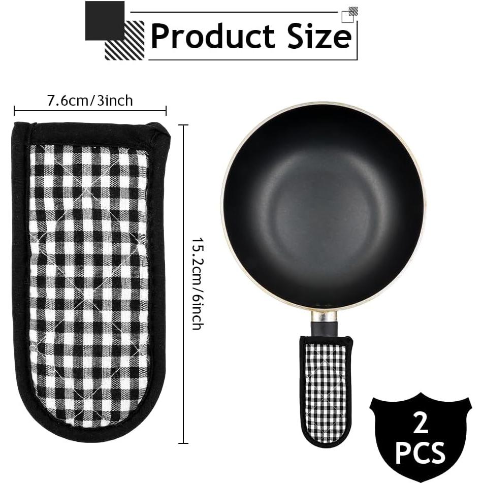 Cubiertas para Mangos de Olla Zanzike - 2 Piezas Resistentes al Calor