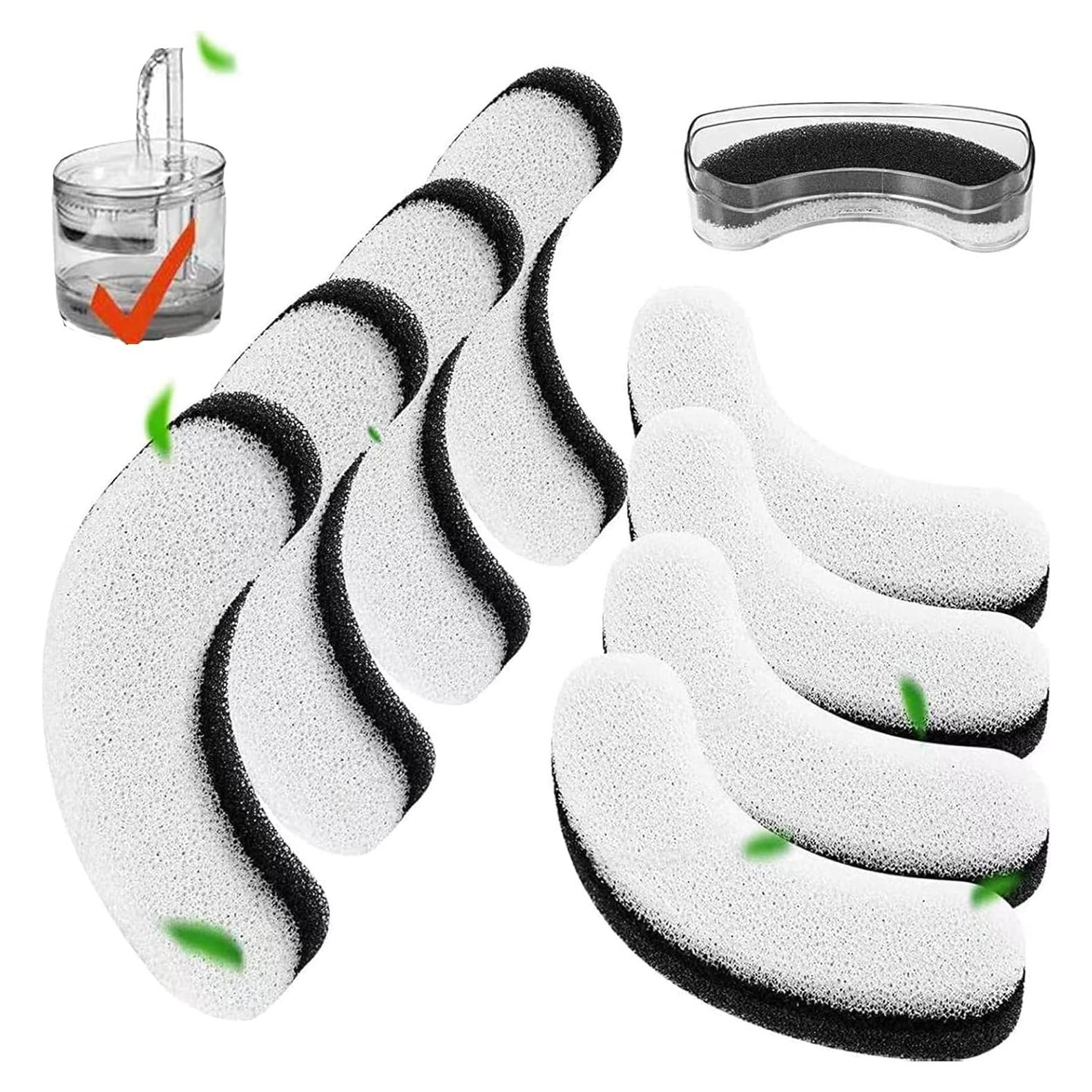 Filtros de Reemplazo para Fuente de Agua Gatos Porens - 8 Unidades