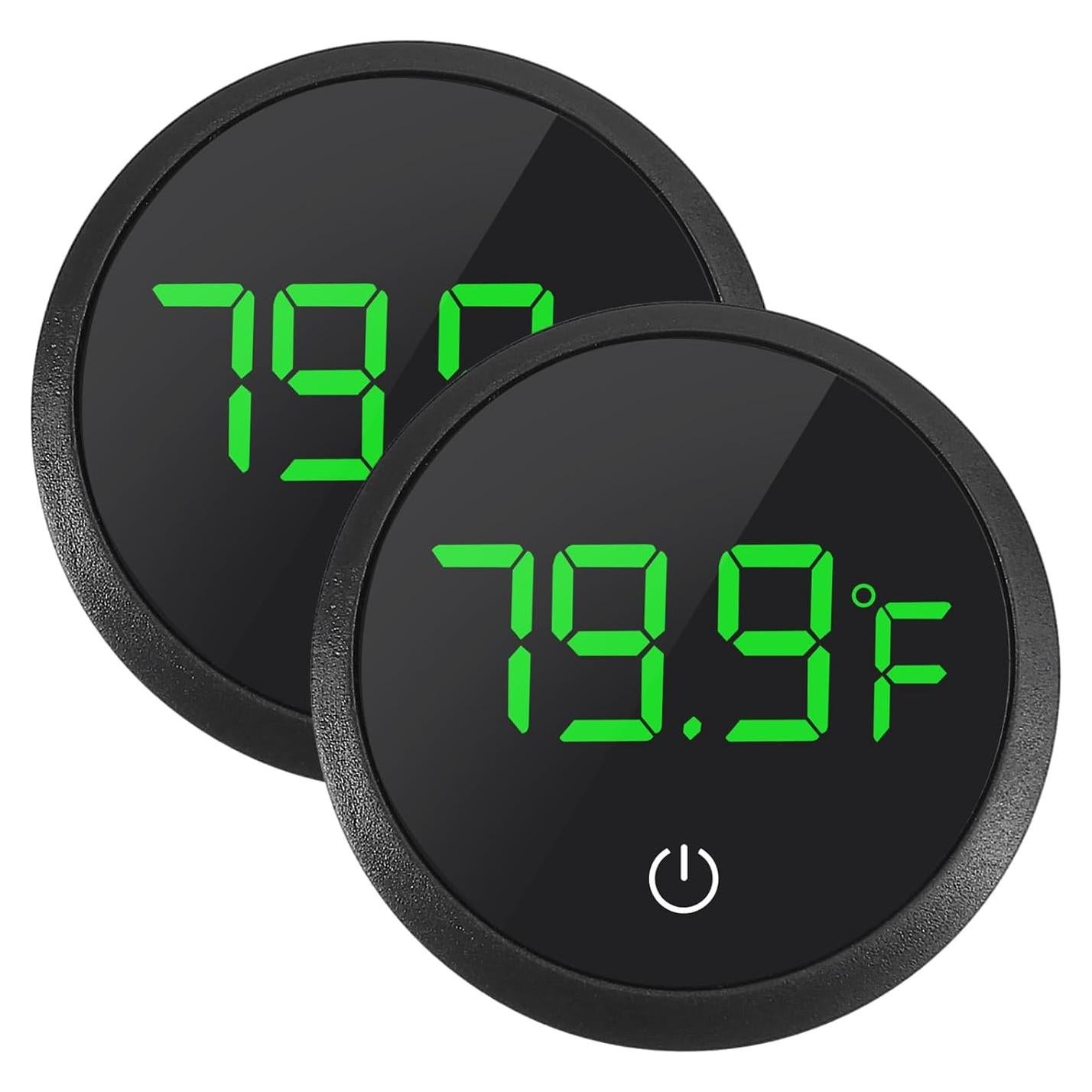 Termómetro Digital de Acuario DWEII 2 Pack LED Precisión 0.9°C