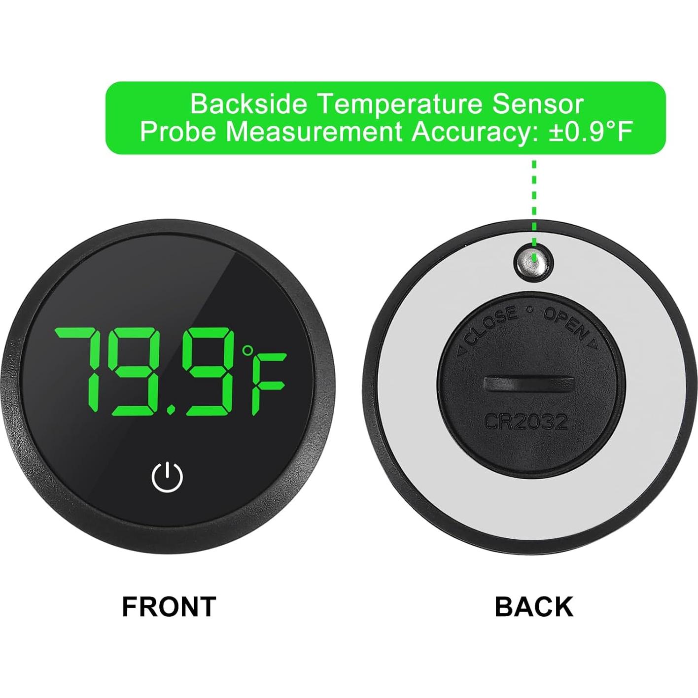 Termómetro Digital de Acuario DWEII 2 Pack LED Precisión 0.9°C