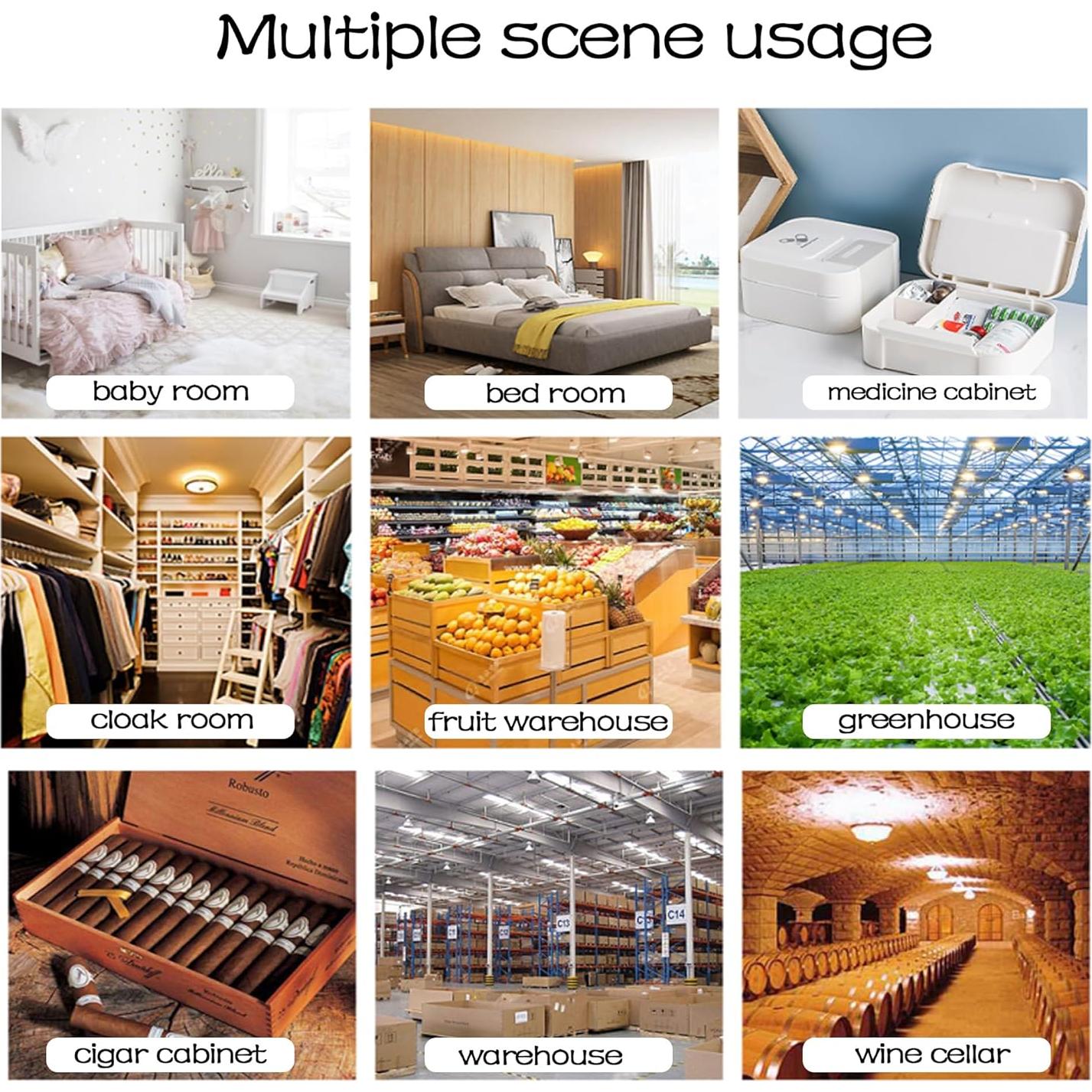 Sensor de Termómetro e Higrómetro WiFi Wayfuture TH11Y Blanco